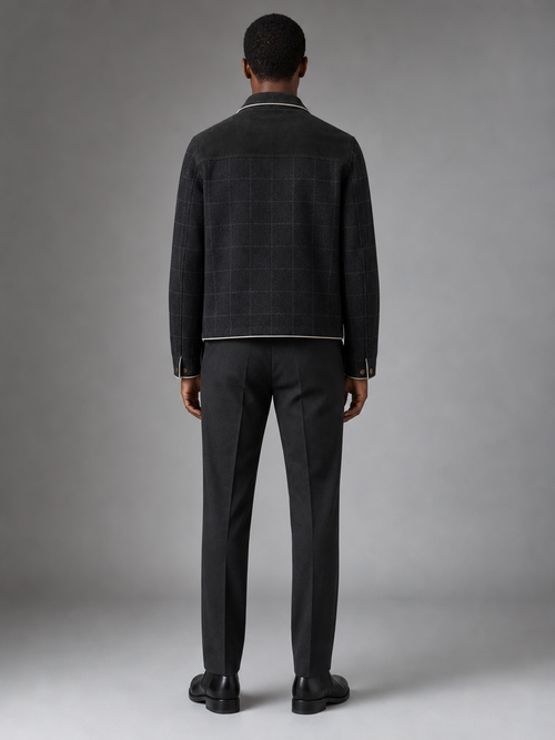 ARME black jacket back view