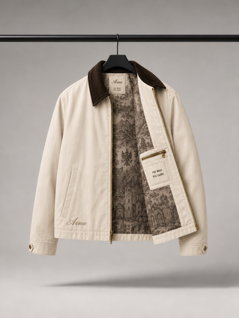 ARME Mountain City Jacket campaign image